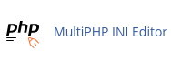 cPanel - MultiPHP INI Editor